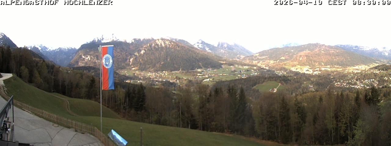 Archived image Webcam Schönau am Königssee - View Mountain Hut Hochlenzer