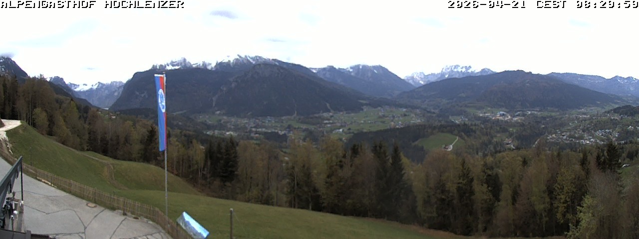 Archiv Foto Webcam Schönau am Königssee: Alpengasthof Hochlenzer