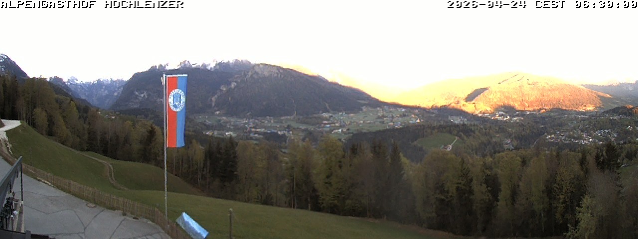 Archiv Foto Webcam Schönau am Königssee: Alpengasthof Hochlenzer