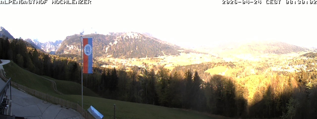 Archiv Foto Webcam Schönau am Königssee: Alpengasthof Hochlenzer