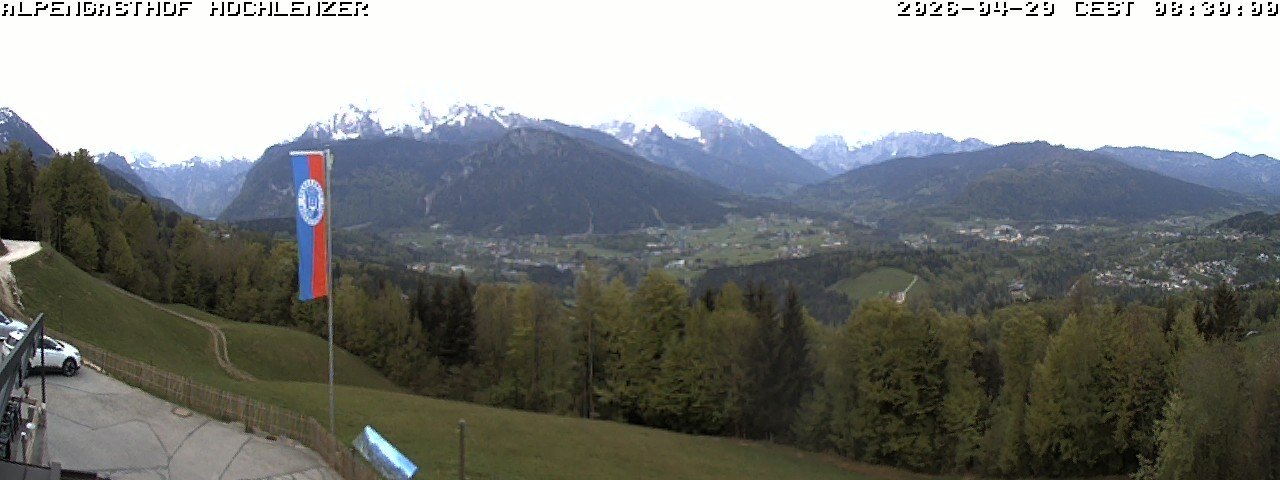 Archiv Foto Webcam Schönau am Königssee: Alpengasthof Hochlenzer