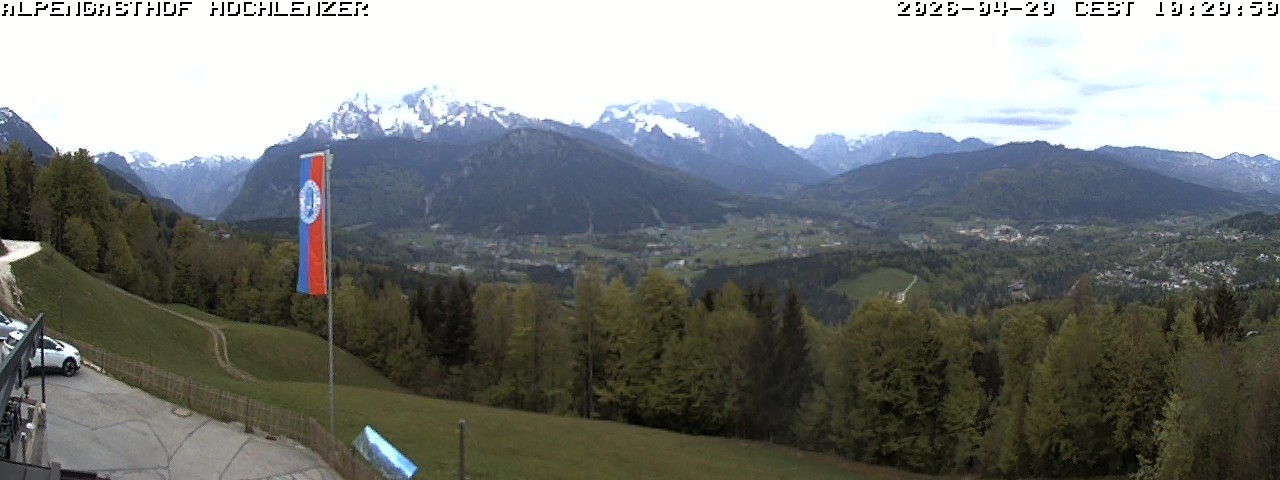 Archiv Foto Webcam Schönau am Königssee: Alpengasthof Hochlenzer