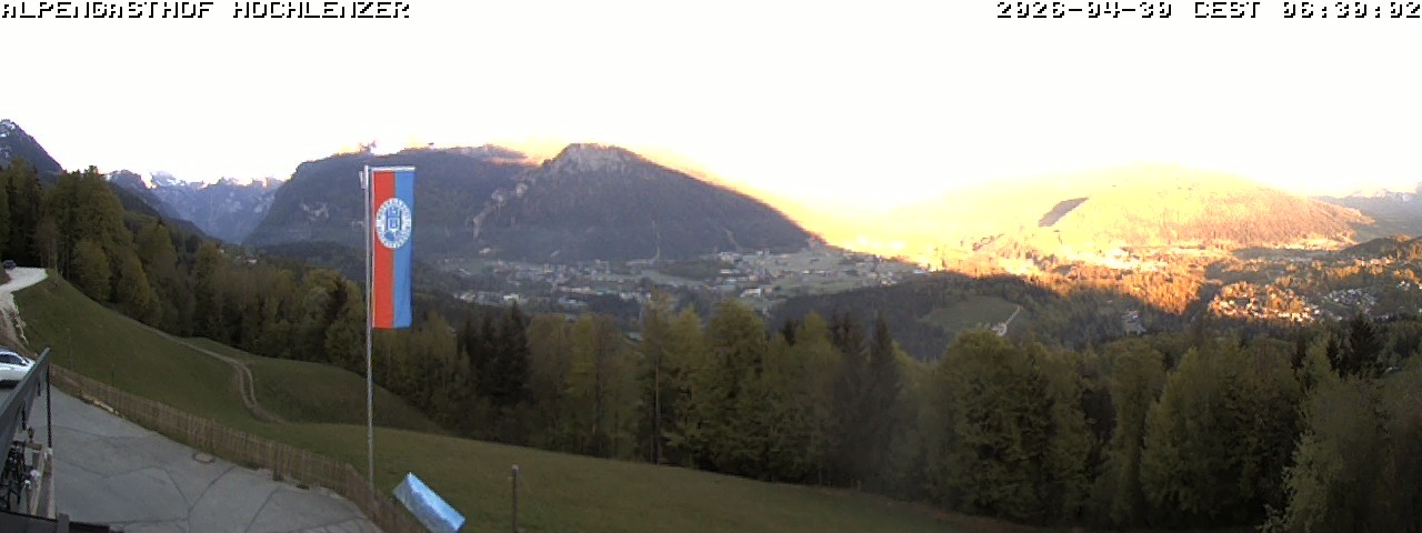 Archiv Foto Webcam Schönau am Königssee: Alpengasthof Hochlenzer