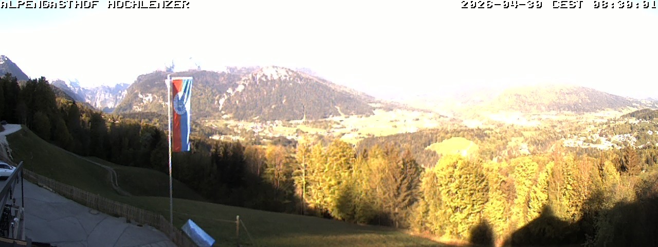 Archiv Foto Webcam Schönau am Königssee: Alpengasthof Hochlenzer