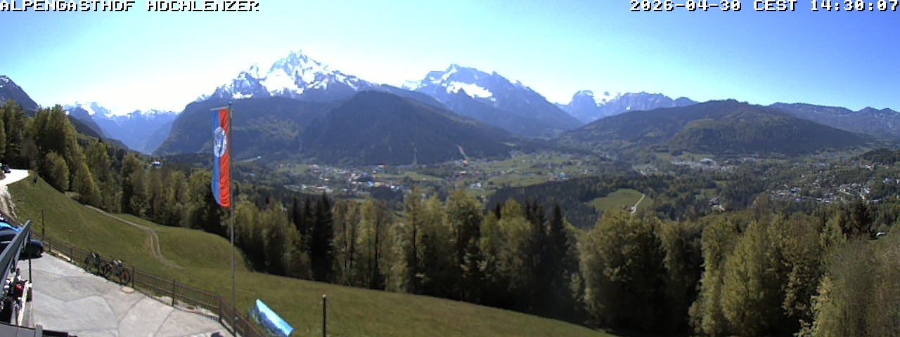 Archiv Foto Webcam Schönau am Königssee: Alpengasthof Hochlenzer