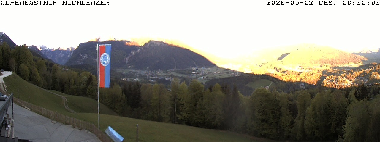 Archiv Foto Webcam Schönau am Königssee: Alpengasthof Hochlenzer