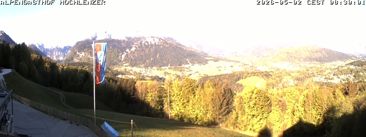 Archiv Foto Webcam Schönau am Königssee: Alpengasthof Hochlenzer