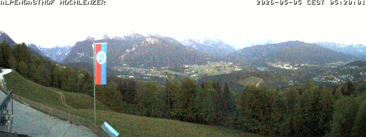 Archiv Foto Webcam Schönau am Königssee: Alpengasthof Hochlenzer