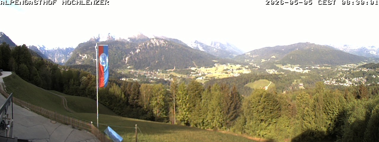 Archiv Foto Webcam Schönau am Königssee: Alpengasthof Hochlenzer