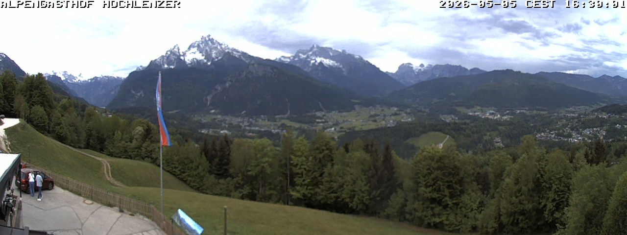 Archiv Foto Webcam Schönau am Königssee: Alpengasthof Hochlenzer
