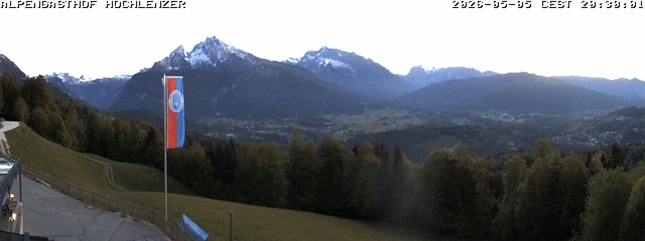 Archiv Foto Webcam Schönau am Königssee: Alpengasthof Hochlenzer