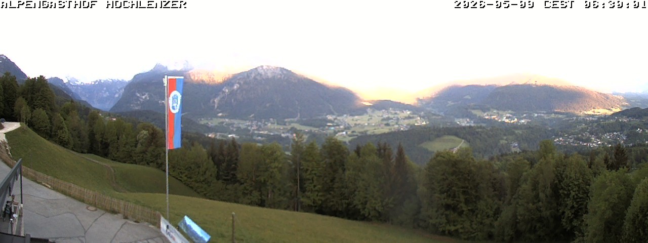 Archiv Foto Webcam Schönau am Königssee: Alpengasthof Hochlenzer