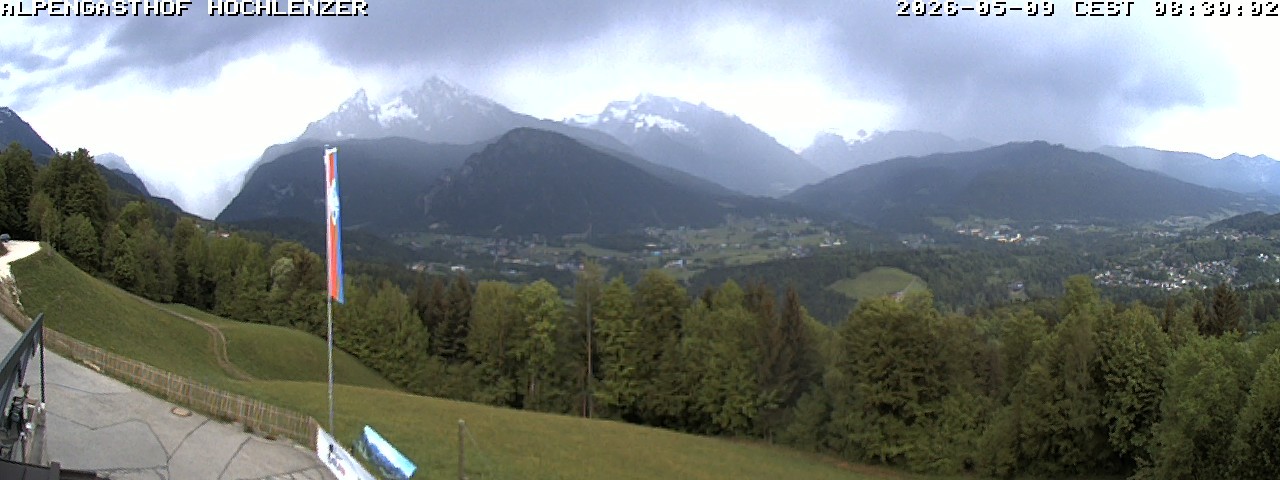 Archiv Foto Webcam Schönau am Königssee: Alpengasthof Hochlenzer