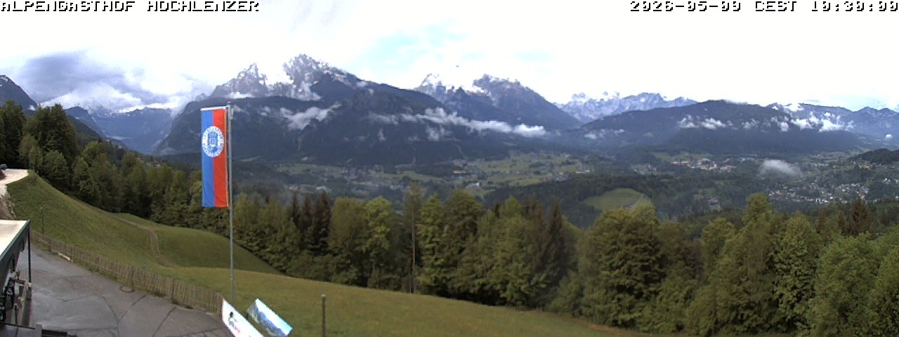 Archiv Foto Webcam Schönau am Königssee: Alpengasthof Hochlenzer