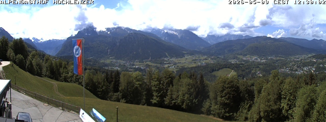 Archiv Foto Webcam Schönau am Königssee: Alpengasthof Hochlenzer