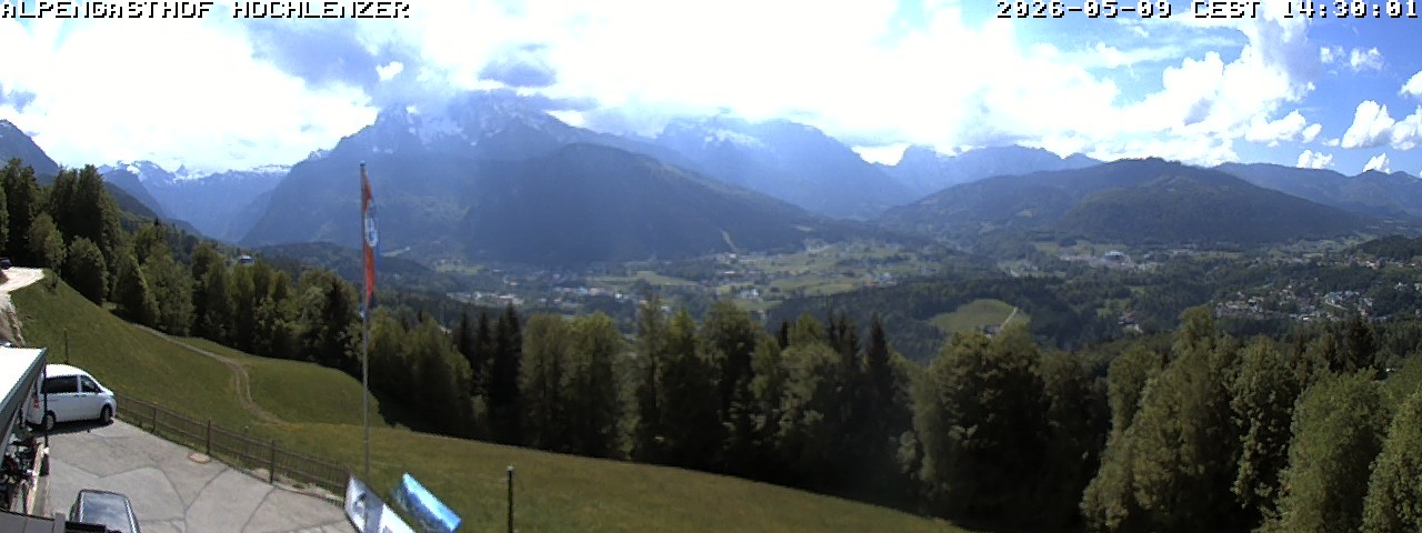 Archiv Foto Webcam Schönau am Königssee: Alpengasthof Hochlenzer