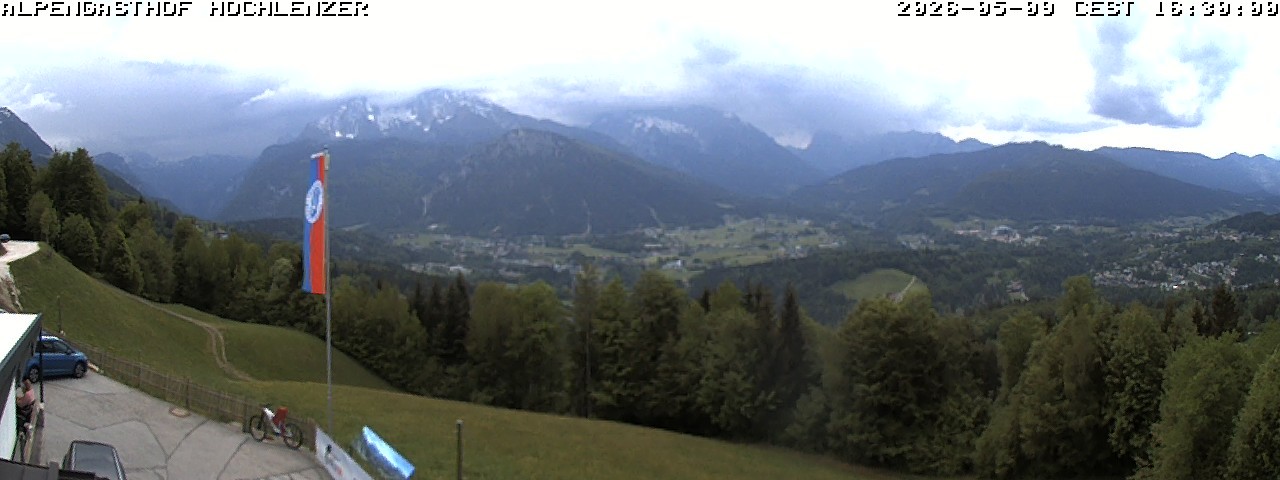 Archiv Foto Webcam Schönau am Königssee: Alpengasthof Hochlenzer