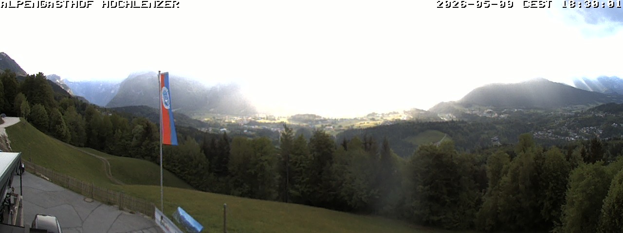 Archiv Foto Webcam Schönau am Königssee: Alpengasthof Hochlenzer
