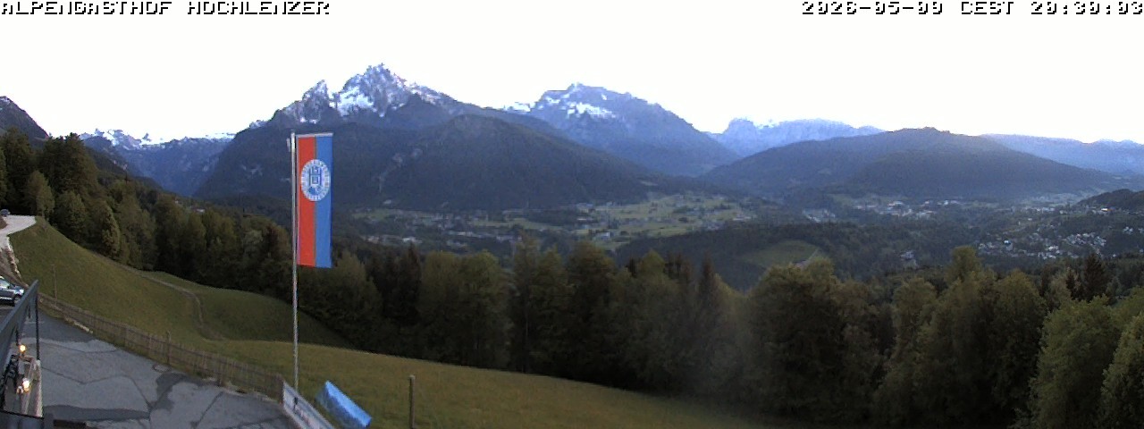 Archiv Foto Webcam Schönau am Königssee: Alpengasthof Hochlenzer