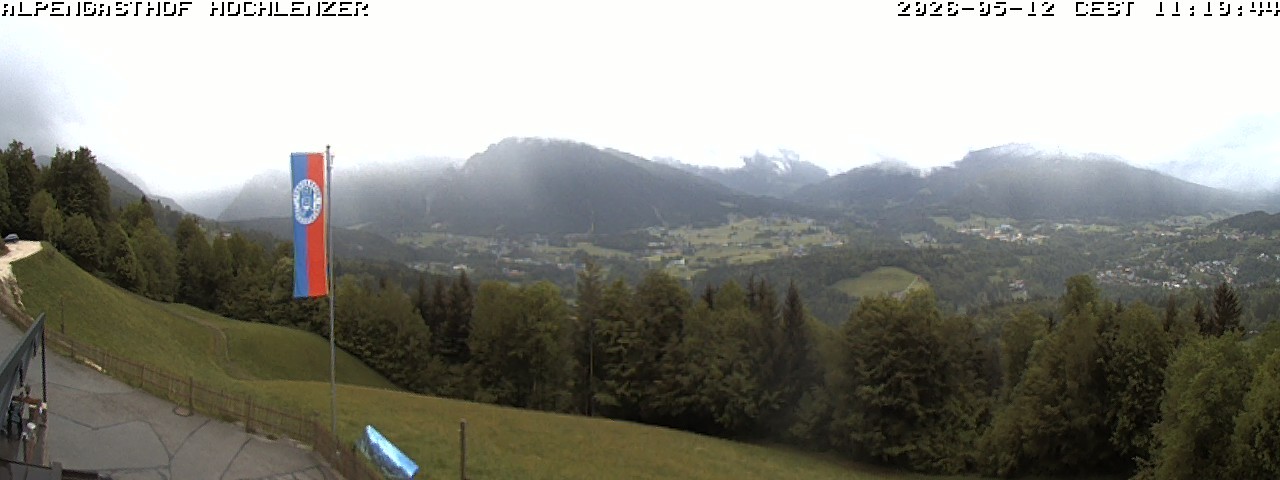 Archiv Foto Webcam Schönau am Königssee: Alpengasthof Hochlenzer