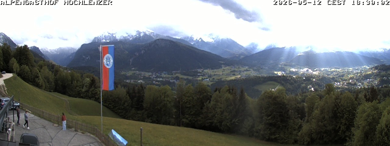 Archiv Foto Webcam Schönau am Königssee: Alpengasthof Hochlenzer