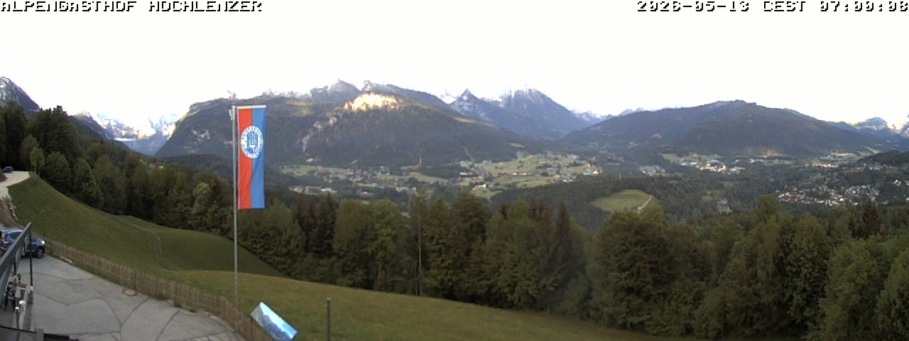 Archiv Foto Webcam Schönau am Königssee: Alpengasthof Hochlenzer