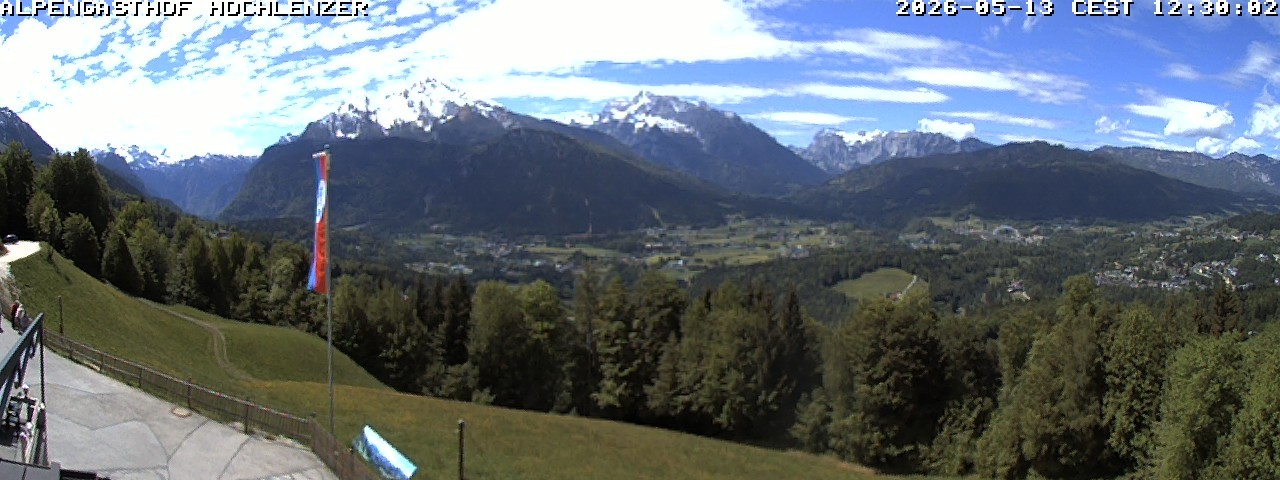 Archiv Foto Webcam Schönau am Königssee: Alpengasthof Hochlenzer