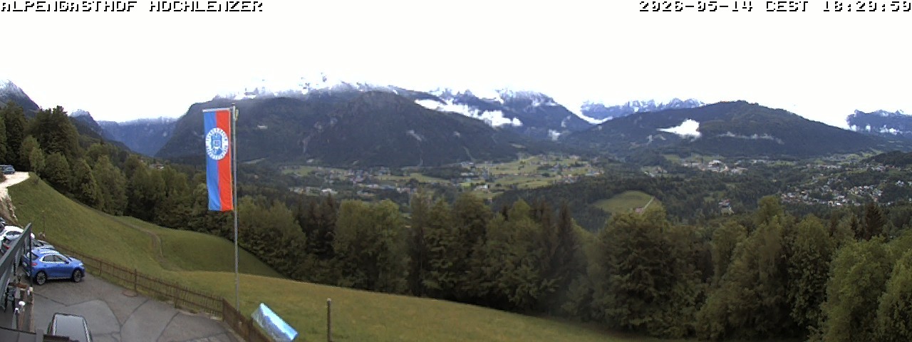 Archiv Foto Webcam Schönau am Königssee: Alpengasthof Hochlenzer