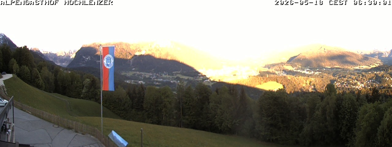 Archiv Foto Webcam Schönau am Königssee: Alpengasthof Hochlenzer