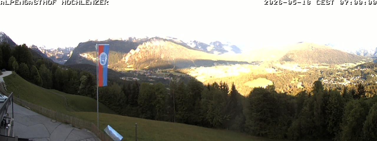 Archiv Foto Webcam Schönau am Königssee: Alpengasthof Hochlenzer