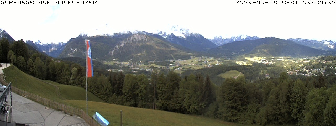 Archiv Foto Webcam Schönau am Königssee: Alpengasthof Hochlenzer