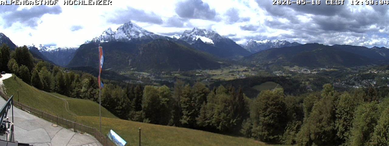 Archiv Foto Webcam Schönau am Königssee: Alpengasthof Hochlenzer
