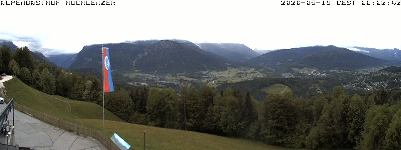 Archived image Webcam Schönau am Königssee - View Mountain Hut Hochlenzer