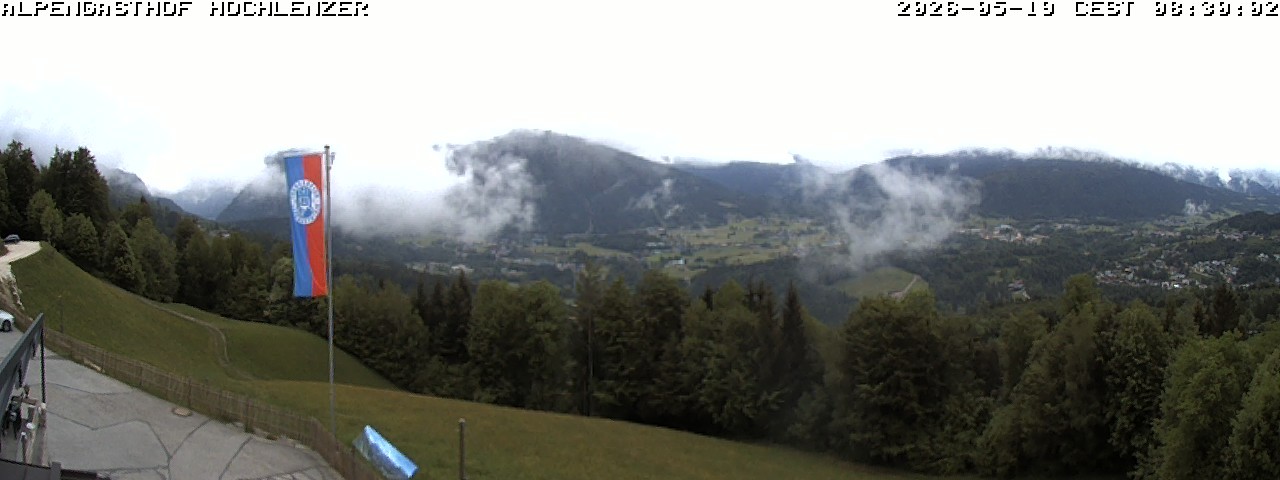 Archived image Webcam Schönau am Königssee - View Mountain Hut Hochlenzer