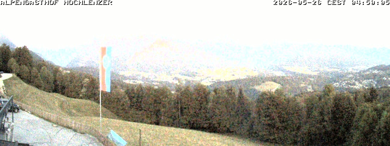 Archived image Webcam Schönau am Königssee - View Mountain Hut Hochlenzer