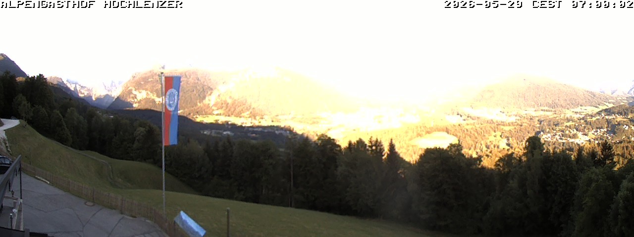 Archiv Foto Webcam Schönau am Königssee: Alpengasthof Hochlenzer