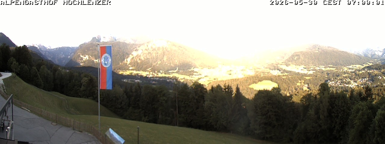 Archiv Foto Webcam Schönau am Königssee: Alpengasthof Hochlenzer