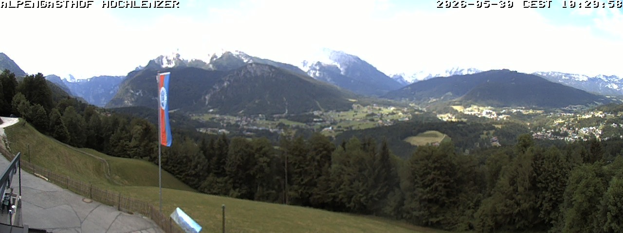 Archiv Foto Webcam Schönau am Königssee: Alpengasthof Hochlenzer