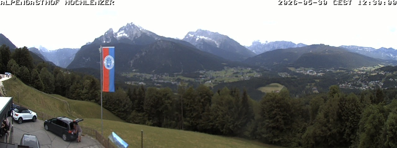 Archiv Foto Webcam Schönau am Königssee: Alpengasthof Hochlenzer
