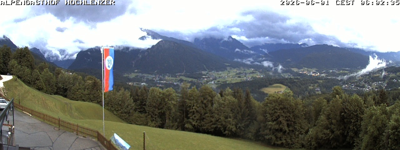 Archiv Foto Webcam Schönau am Königssee: Alpengasthof Hochlenzer