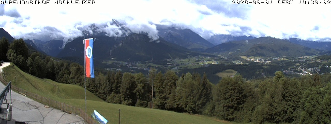 Archiv Foto Webcam Schönau am Königssee: Alpengasthof Hochlenzer