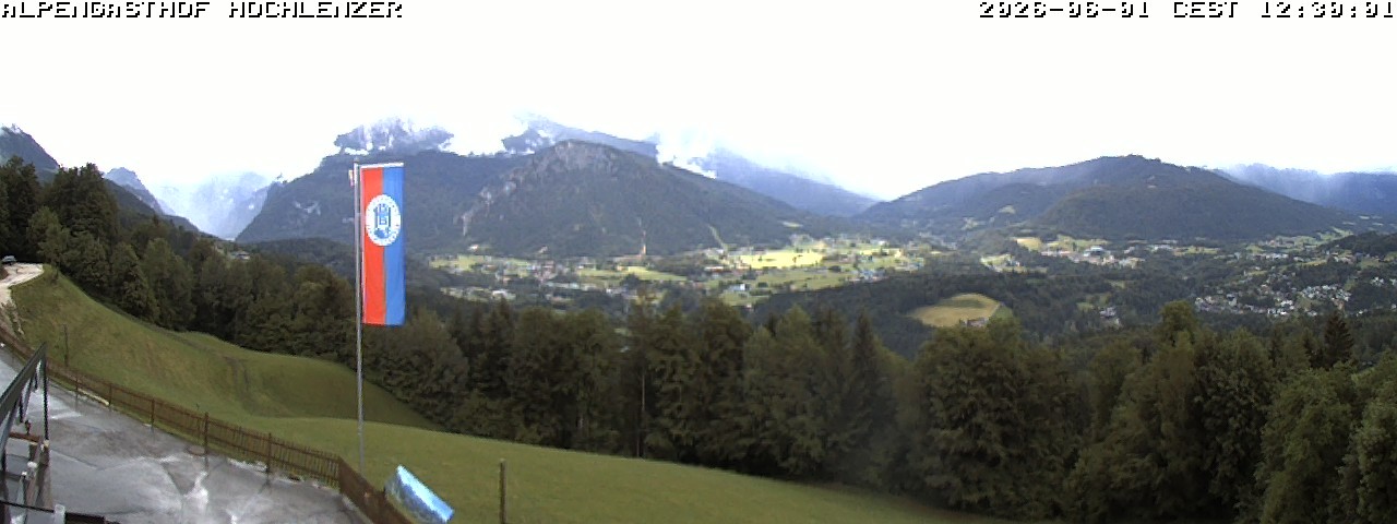 Archiv Foto Webcam Schönau am Königssee: Alpengasthof Hochlenzer