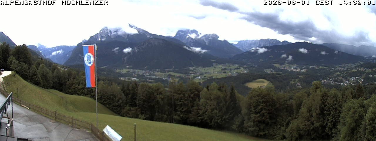 Archiv Foto Webcam Schönau am Königssee: Alpengasthof Hochlenzer