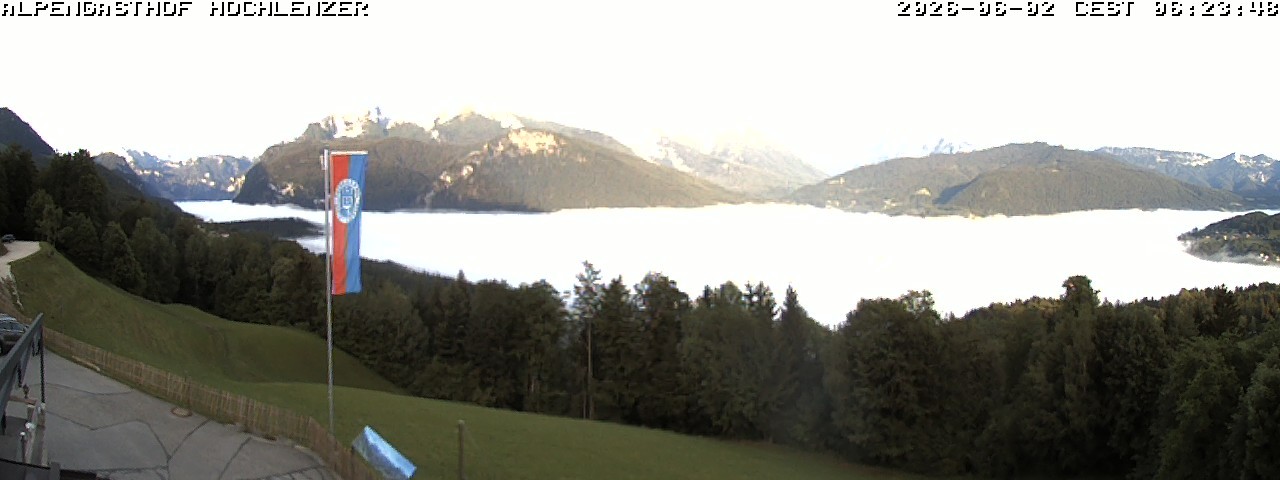 Archiv Foto Webcam Schönau am Königssee: Alpengasthof Hochlenzer