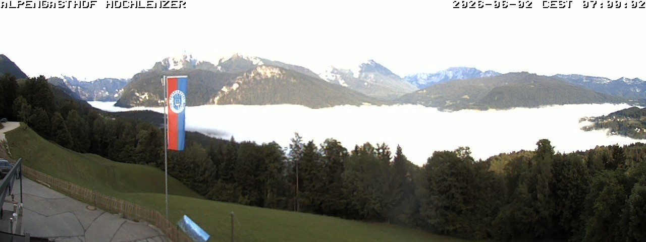 Archiv Foto Webcam Schönau am Königssee: Alpengasthof Hochlenzer