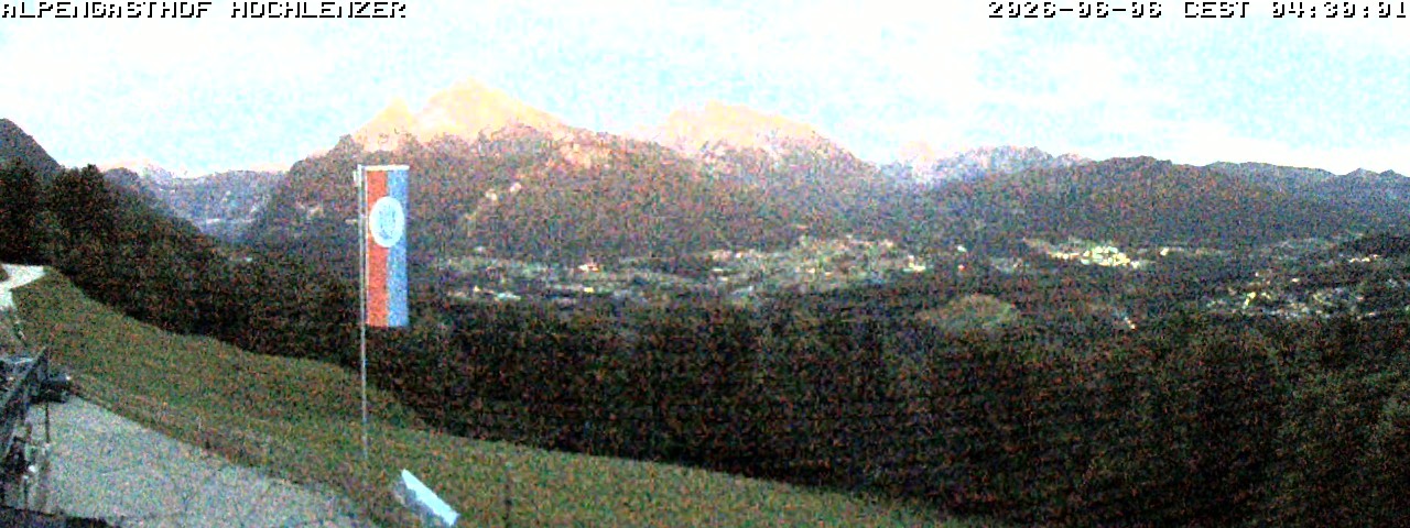 Archiv Foto Webcam Schönau am Königssee: Alpengasthof Hochlenzer