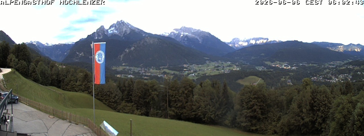 Archiv Foto Webcam Schönau am Königssee: Alpengasthof Hochlenzer