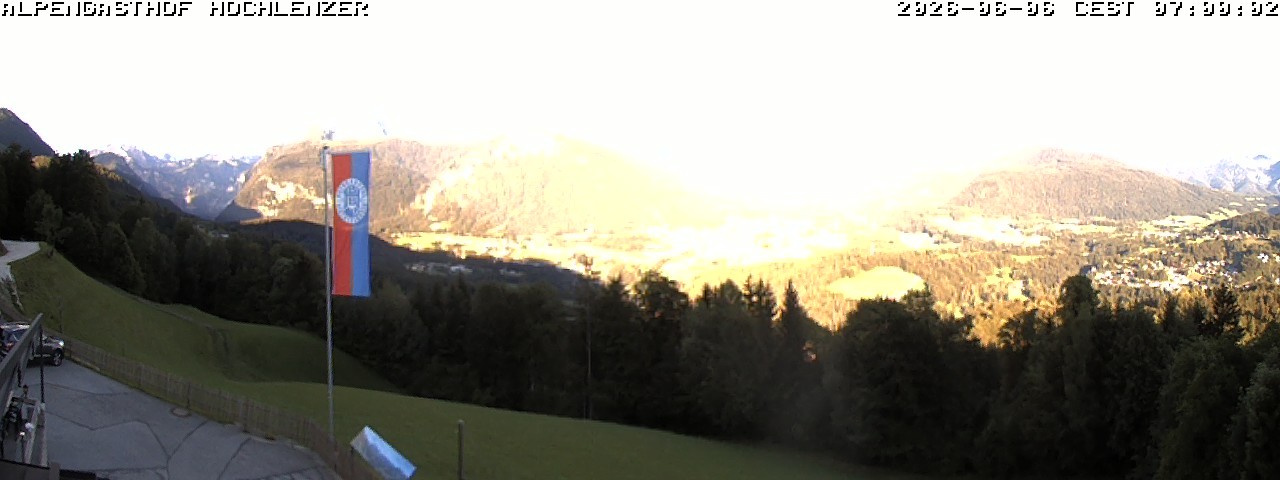 Archiv Foto Webcam Schönau am Königssee: Alpengasthof Hochlenzer