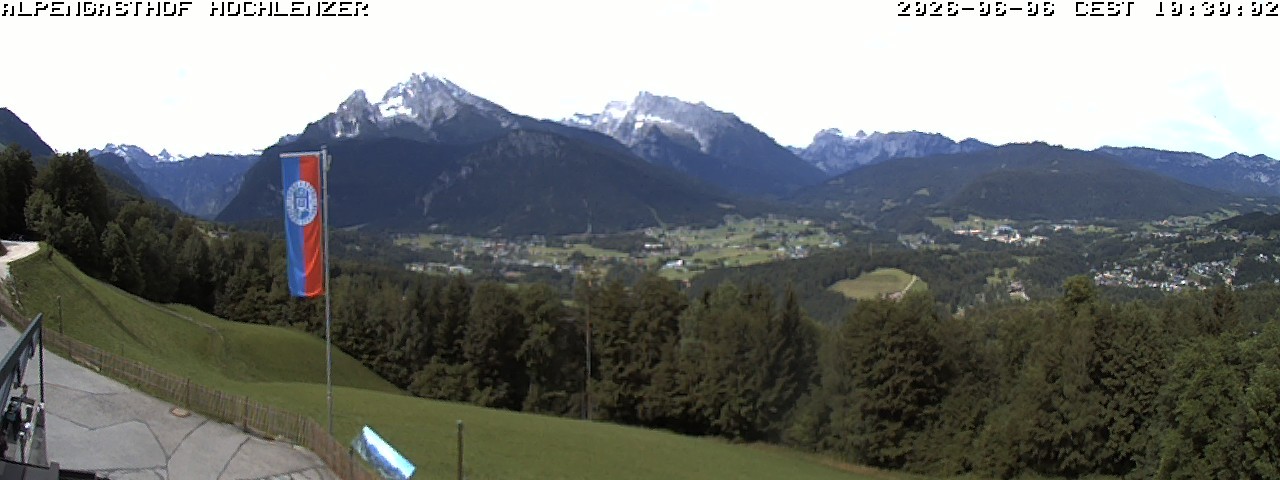 Archiv Foto Webcam Schönau am Königssee: Alpengasthof Hochlenzer