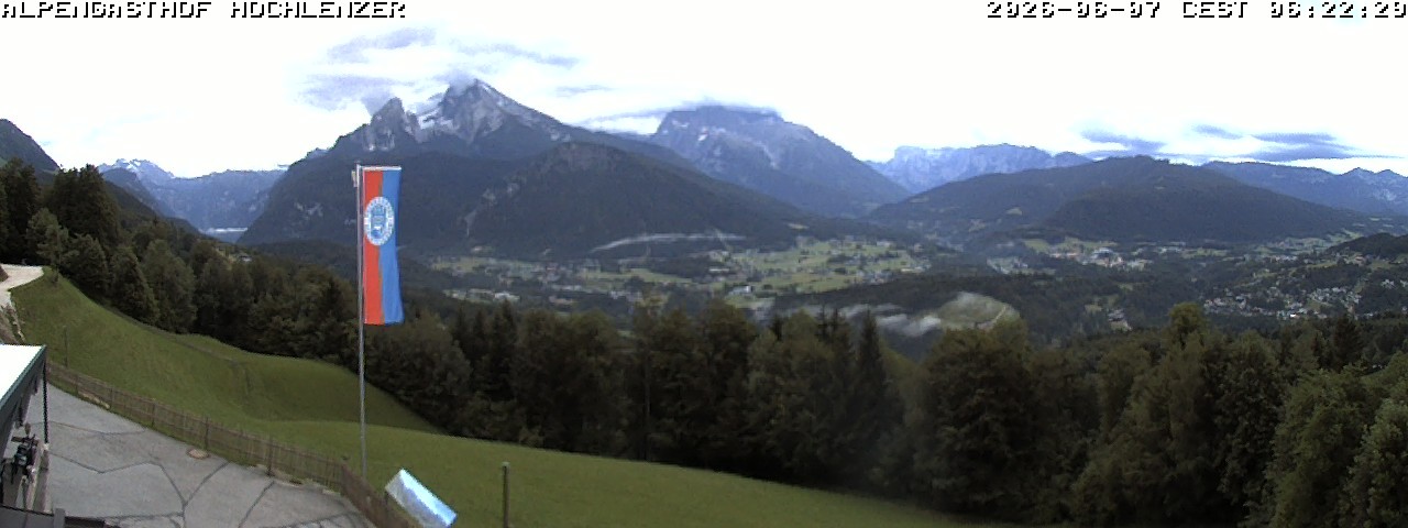 Archiv Foto Webcam Schönau am Königssee: Alpengasthof Hochlenzer